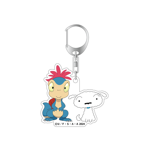 クレヨンしんちゃん アクリルキーホルダー シロ＆ナナ | クレヨン